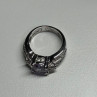 925 Sterling Silver CZ Ring Size 6
