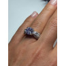925 Sterling Silver CZ Ring Size 6