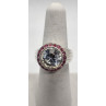 925 Sterling Silver CZ Ring Size 7