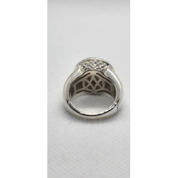 925 Sterling Silver CZ Ring Size 7