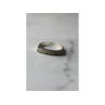925 Sterling Silver Black Spinel Ring Size 6.5