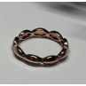 925 Sterling Silver Gold Plated Ring Size 6