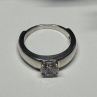 925 Sterling Silver CZ Ring Size 7