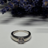 925 Sterling Silver CZ Ring Size 7