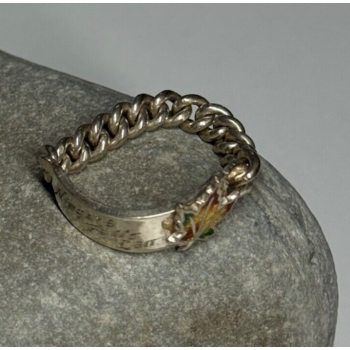 925 Sterling Silver Niagara Falls Canada Ring Size 5