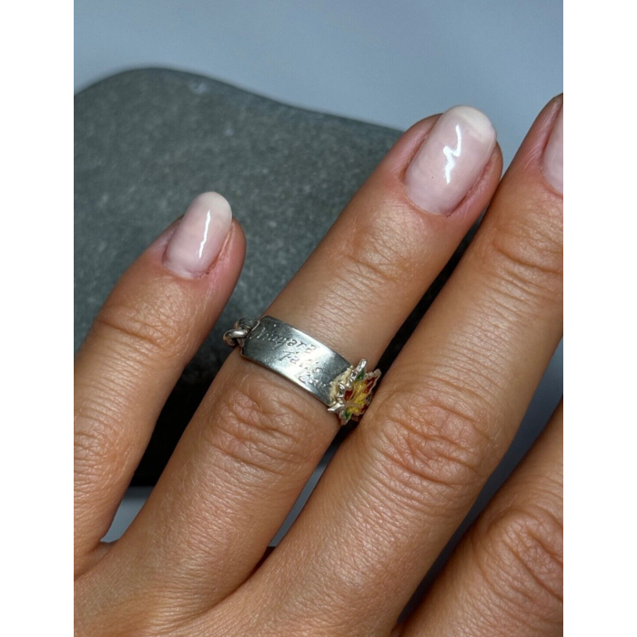 925 Sterling Silver Niagara Falls Canada Ring Size 5