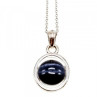 925 Sterling Silver Black Onyx Chain With Pendant