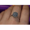 925 Sterling Silver Pyrite Ring Size 7.5