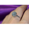925 Sterling Silver Pyrite Ring Size 7.5