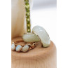 925 Sterling Silver Nephrite Stud Earrings