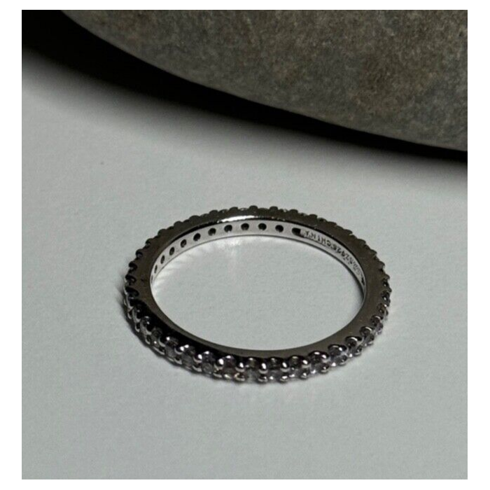 925 Sterling Silver CZ Ring Size 5.5