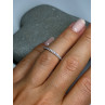 925 Sterling Silver CZ Ring Size 5.5