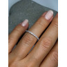 925 Sterling Silver CZ Ring Size 5.5
