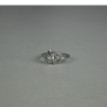 925 Sterling Silver Colorless Tourmaline (Achroite) Ring Size 6.5