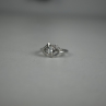 925 Sterling Silver Colorless Tourmaline (Achroite) Ring Size 6.5