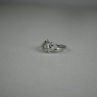 925 Sterling Silver Colorless Tourmaline (Achroite) Ring Size 6.5