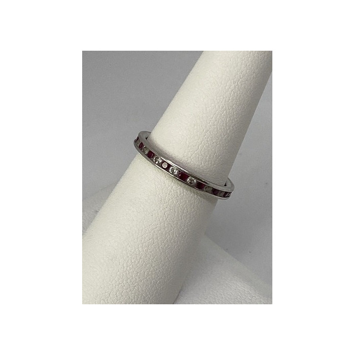 925 Sterling Silver Ring With CZ Size 7