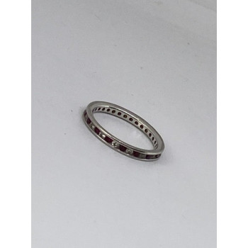 925 Sterling Silver Ring With CZ Size 7