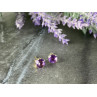 14K YELLOW GOLD AMETHYST EARRINGS