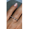 925 Sterling Silver CZ Ring Size 7.5