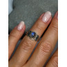 925 Sterling Silver Moonstone Ring Size 4