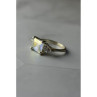 925 Sterling Silver Alpanite & CZ Ring Size 8.5