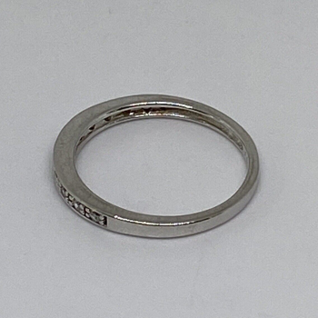 925 Sterling Silver CZ Ring Size 8