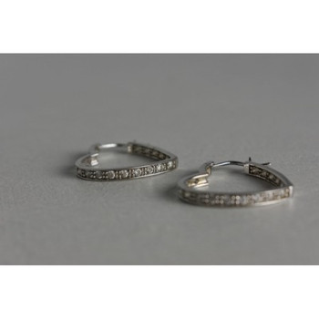 925 Sterling Silver White CZ 