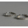 925 Sterling Silver White CZ 
