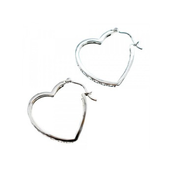 925 Sterling Silver White CZ 