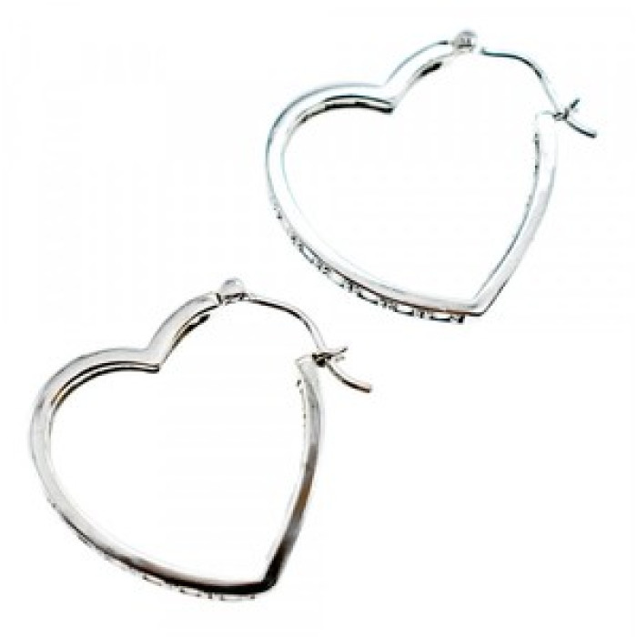 925 Sterling Silver White CZ 