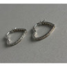 925 Sterling Silver White CZ 