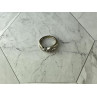 925 Sterling Silver White Topaz Ring Size 7