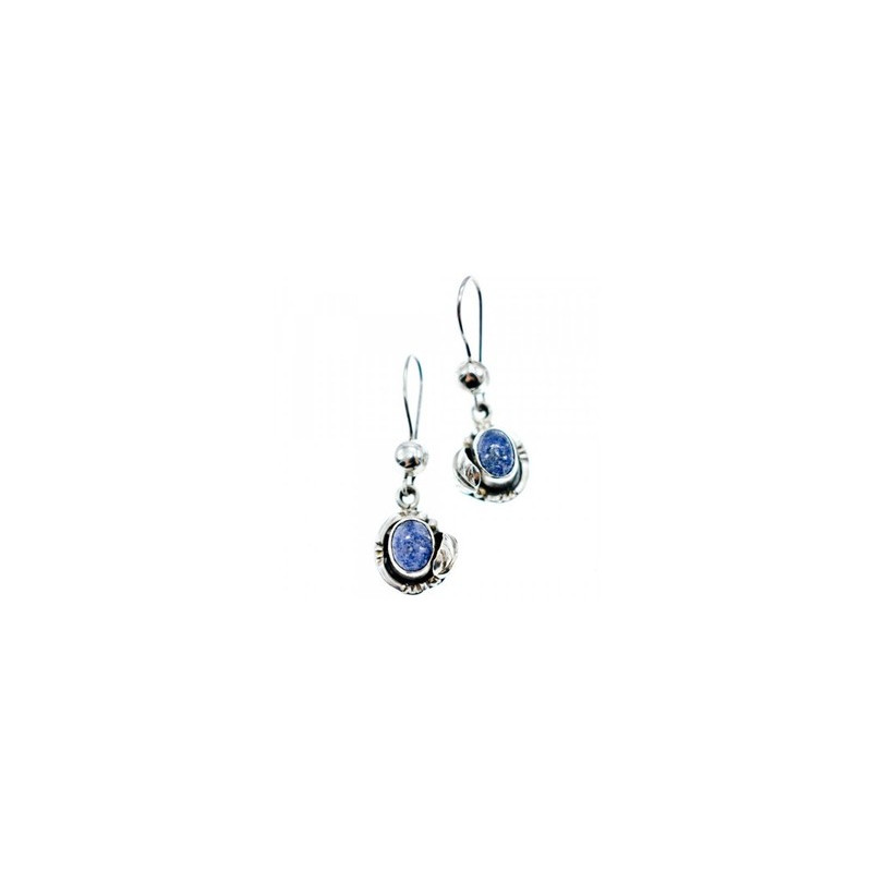 925 Sterling Silver Sodalite Earrings