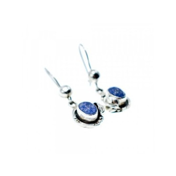 925 Sterling Silver Sodalite Earrings