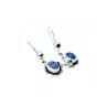 925 Sterling Silver Sodalite Earrings