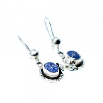 925 Sterling Silver Sodalite Earrings