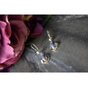925 Sterling Silver Sodalite Earrings