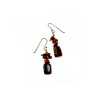 925 Sterling Silver Tiger's Eye Earrings