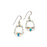 Handmade 925 Sterling Silver Turquoise Earrings
