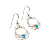 Handmade 925 Sterling Silver Turquoise Earrings