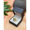 925 Sterling Silver Multi Gemstones Ring Size 9