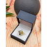 925 Sterling Silver Multi Gemstones Ring Size 9