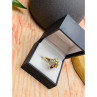 925 Sterling Silver Multi Gemstones Ring Size 9