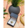 925 Sterling Silver Multi Gemstones Ring Size 9