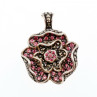 925 Sterling Silver Spinel & Marcasites 