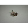 925 Sterling Silver Spinel & Marcasites 