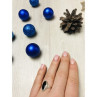 925 Sterling Silver Black Nephrite Ring Size 6.5