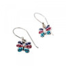 925 Sterling Silver CZ & Enamel 