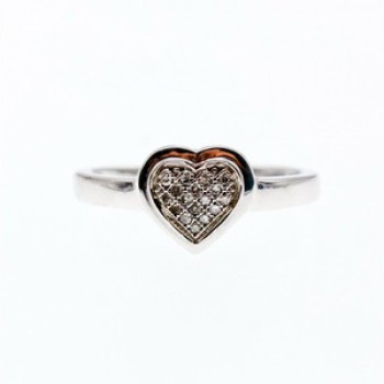 10K White Gold Diamonds 